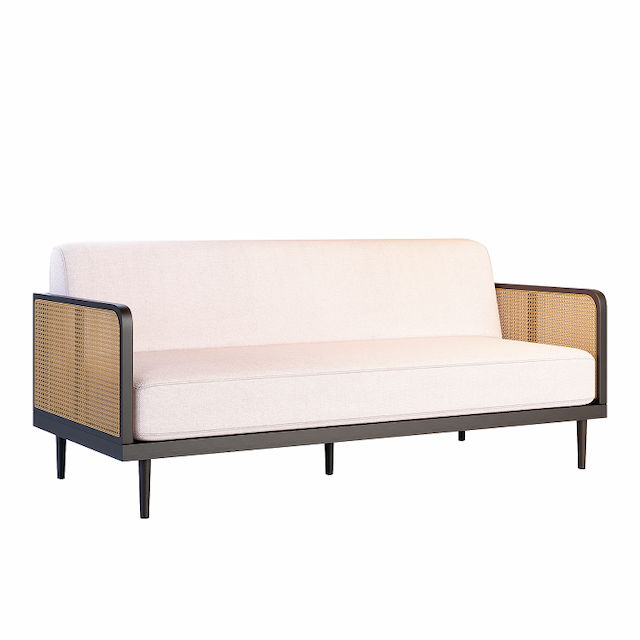 Диван CorsaStyle Бодрум (натуральный бук / ткань standart) 1600х840х760