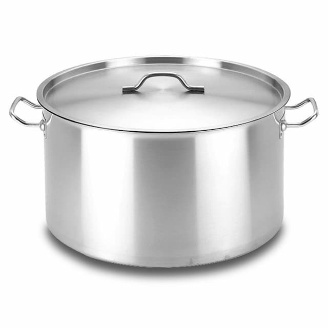 Кастрюля INDOKOR PROFESSIONAL нерж.сталь 7,2Л, 24Х16СМ с крышкой ZX-HC-24007 (35610)