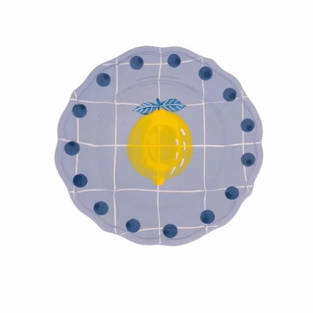 Тарелка Ø 22,5 см Bitossi Quadri QRI00002 Lavanda