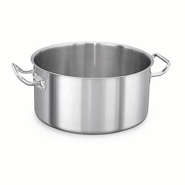 Кастрюля 6 л, 32х7,5 см, низкая без крышки нерж. сталь 18/10 KAPP арт. 81240102