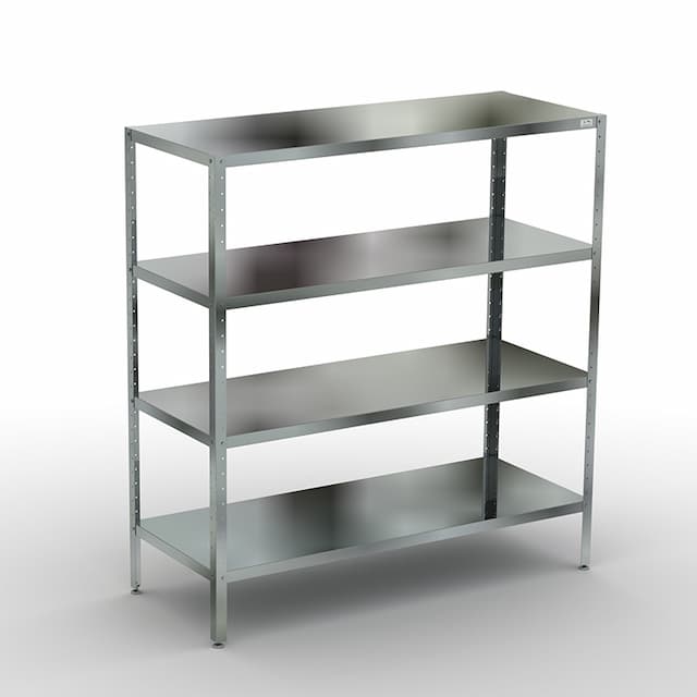 Стеллаж кухонный разборный КОБОР СК-90/50/430