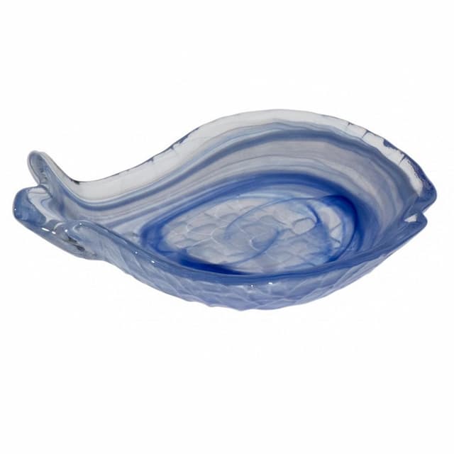 Салатник ARDACAM Aquarium ARD 5551.64 16x11,5 см h 3 см (стекло, цвет / декор сине-белый)