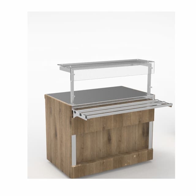 Прилавок нейтральный длиной 1505 мм с полкой линии раздачи Capital Челябторгтехника RN13A Capital